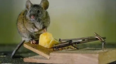 Како да наплаќате mousetrap и ставете стапица на глувчето?